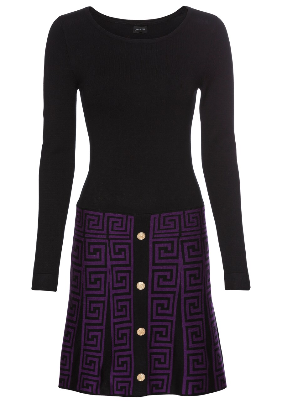 

Мини платье LAURA SCOTT Dress, цвет dark purple/black