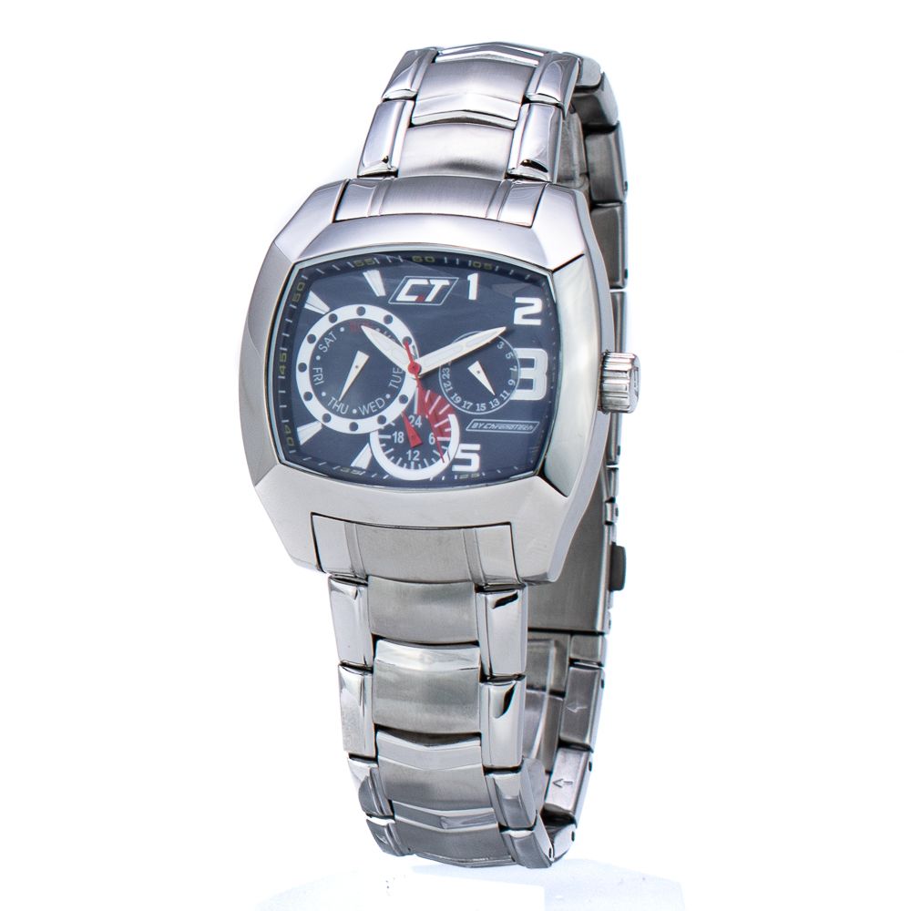 

Мужские часы Chronotech Steel, серебряный