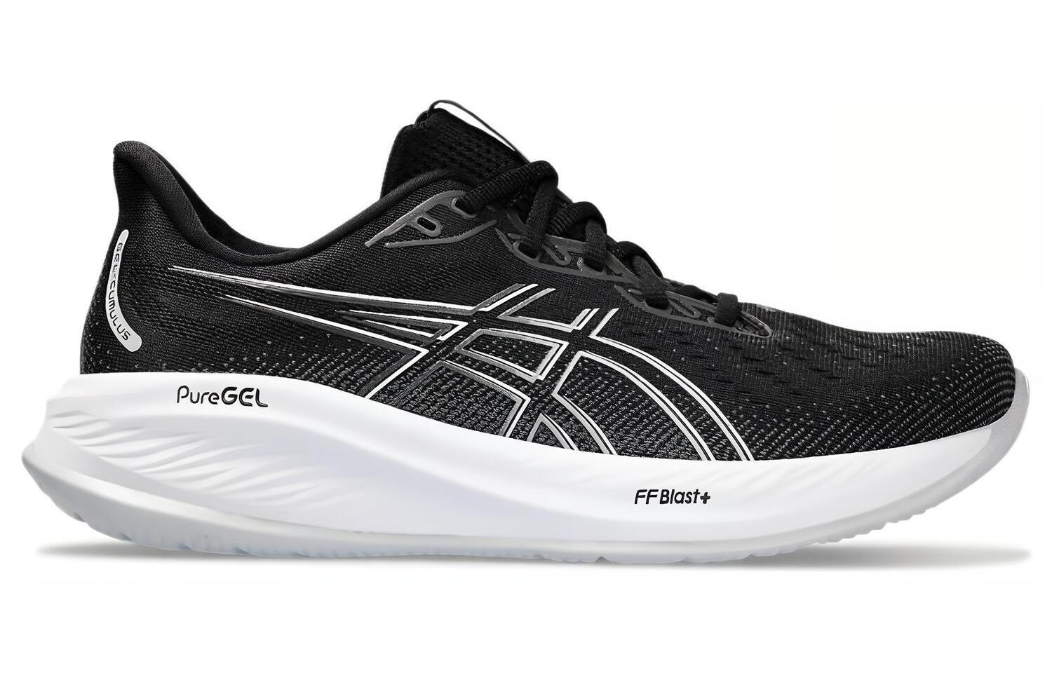 Кроссовки Asics GEL-CUMULUS 26 Мужчины, Черно-белый — фото 2