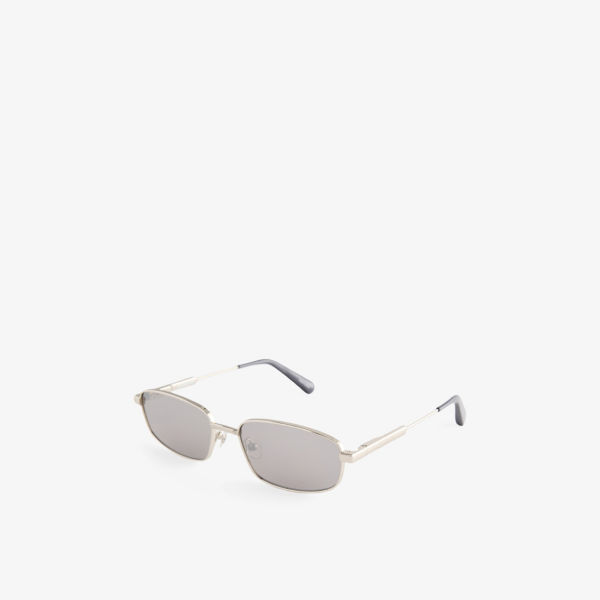 Солнцезащитные очки Jacquemus овальные из нержавеющей стали, мультиколор — фото 3