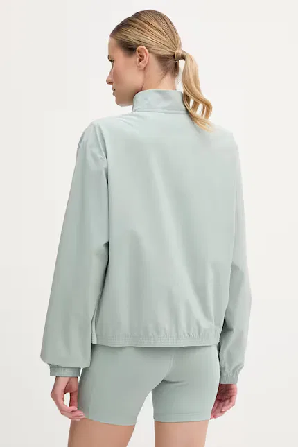 Куртка тренировочная короткая Adidas Performance, бирюзовый — фото 3