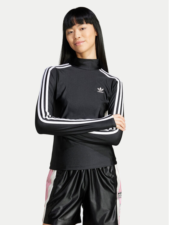 

Узкая блузка Adidas, черный