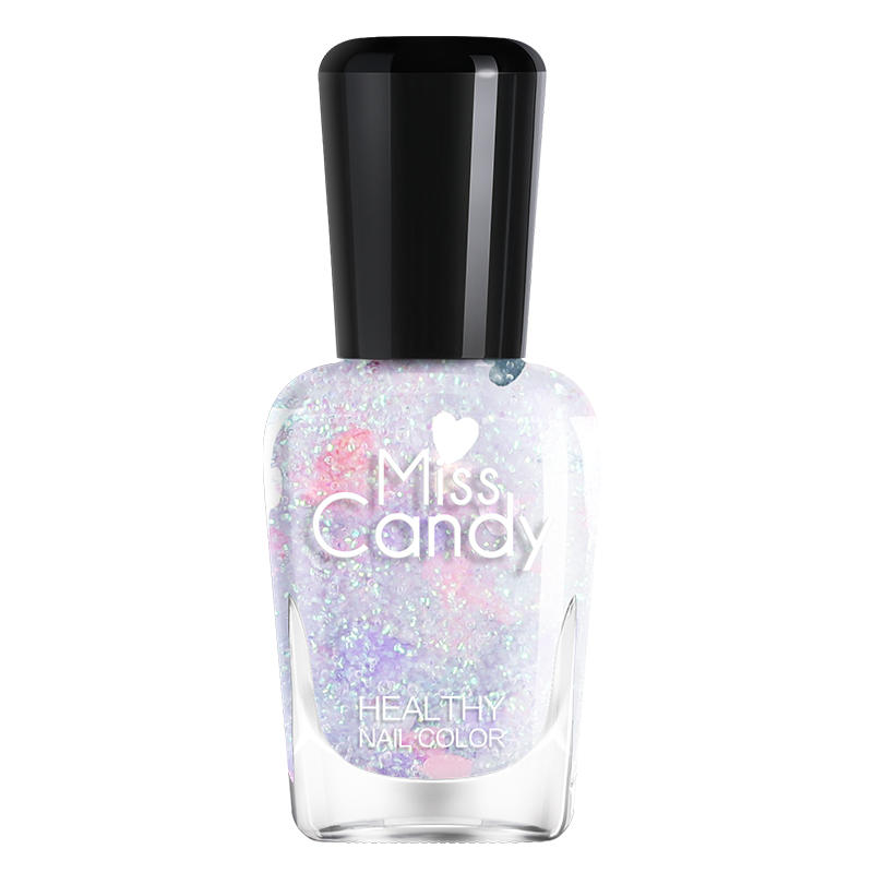 

Miss Candy Регулируемый лак для ногтей Health с эффектом быстрой сушки без УФ-лампы, 15 мл/флакон, цвета Pink Blue Lilac Silver Gray