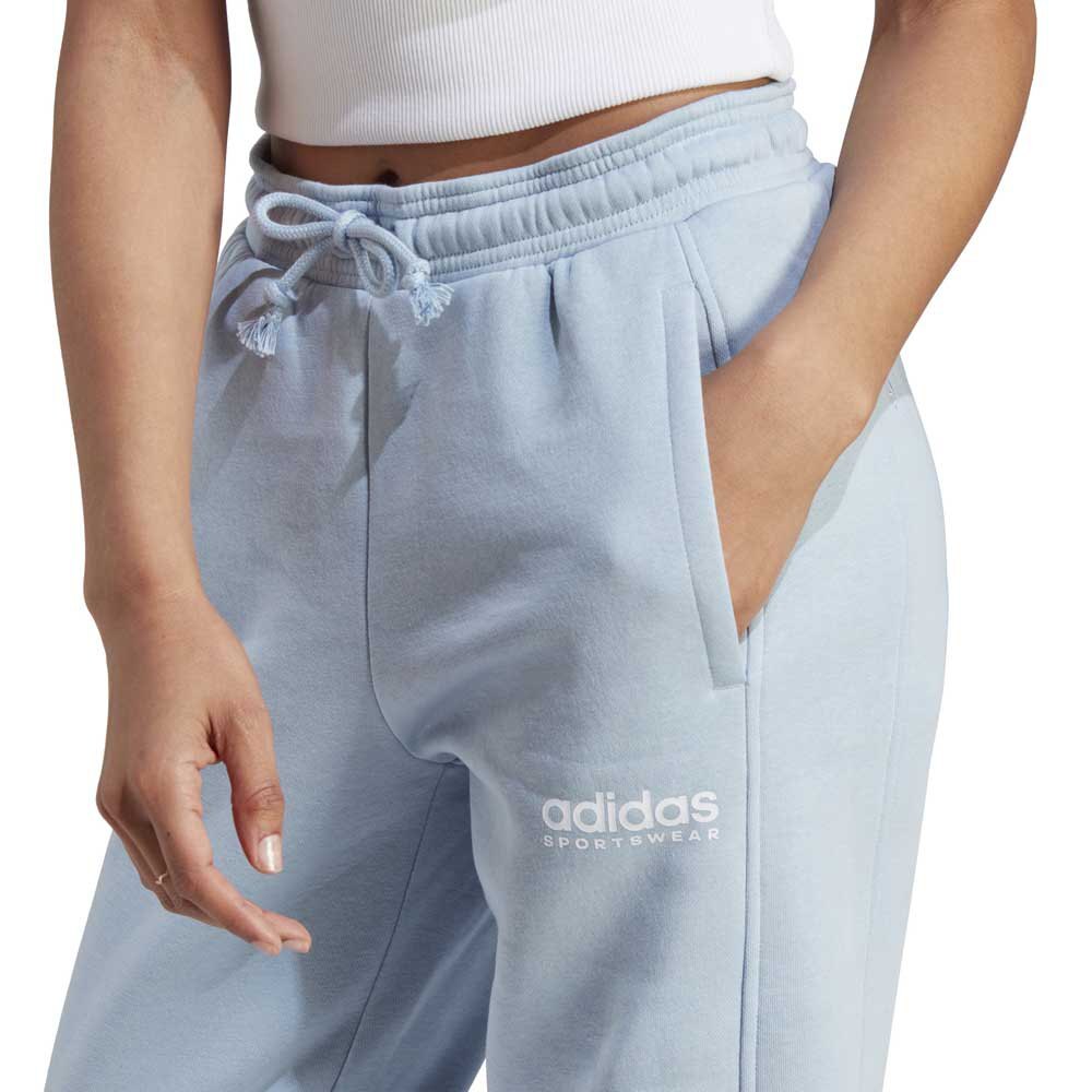 Брюки adidas Sportswear All Szn Fleece Graphic Joggers, синий — фото 4