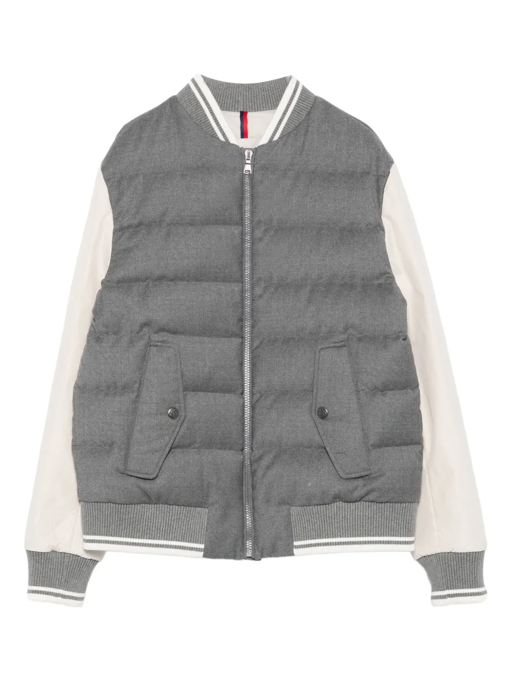 

Стеганый бомбер Alvaro Moncler Enfant, серый