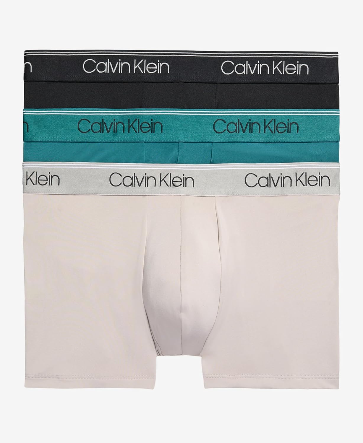 

Комплект из 3 трусов-боксеров Calvin Klein Men's Underwear Micro Stretch, Black, Ash, Mediterranea