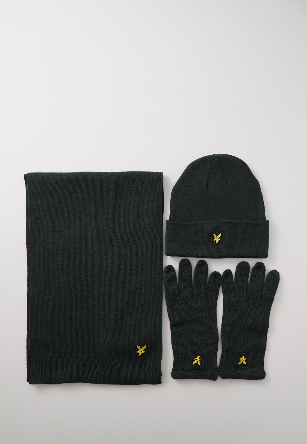 

Шарф SCARF AND BEANIE UNISEX GIFT SET - Beanie Lyle & Scott, цвет Argyle Teal