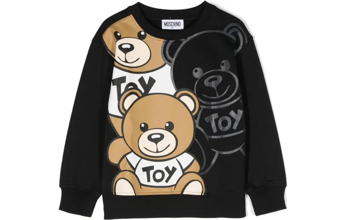 Свитшот MOSCHINO детский черный
