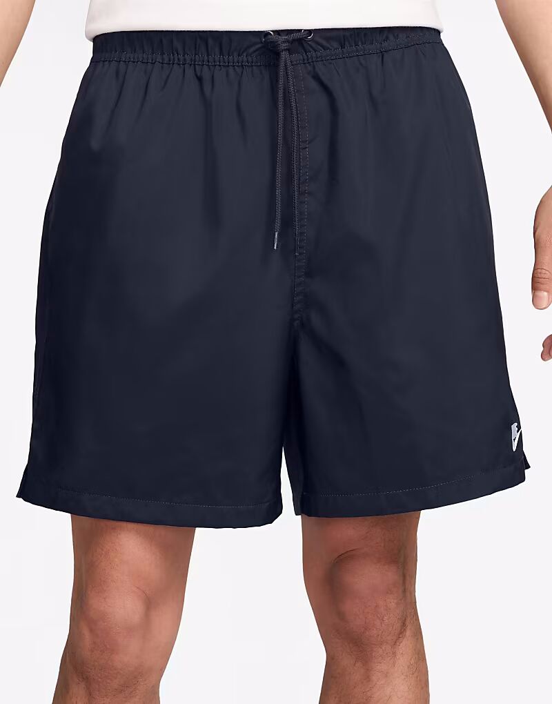 Шорты Nike Club темно-синего цвета — фото 2