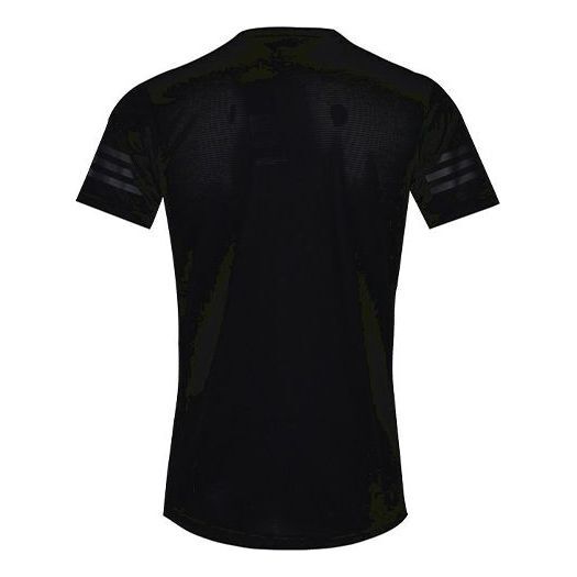 

Футболка adidas Round Neck Short Sleeve Sports Training Black, черный