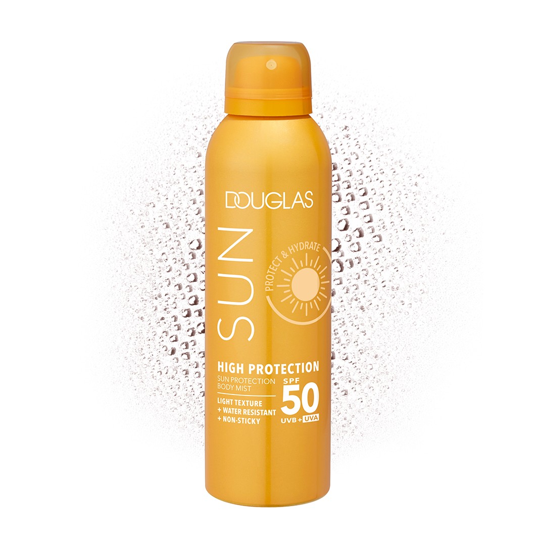 Солнцезащитный спрей sun spf50 body mist Douglas Collection, объем 200 мл — фото 3
