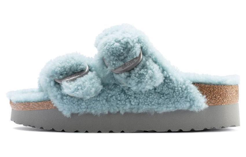 

Шлепанцы женские небесно-голубые Birkenstock