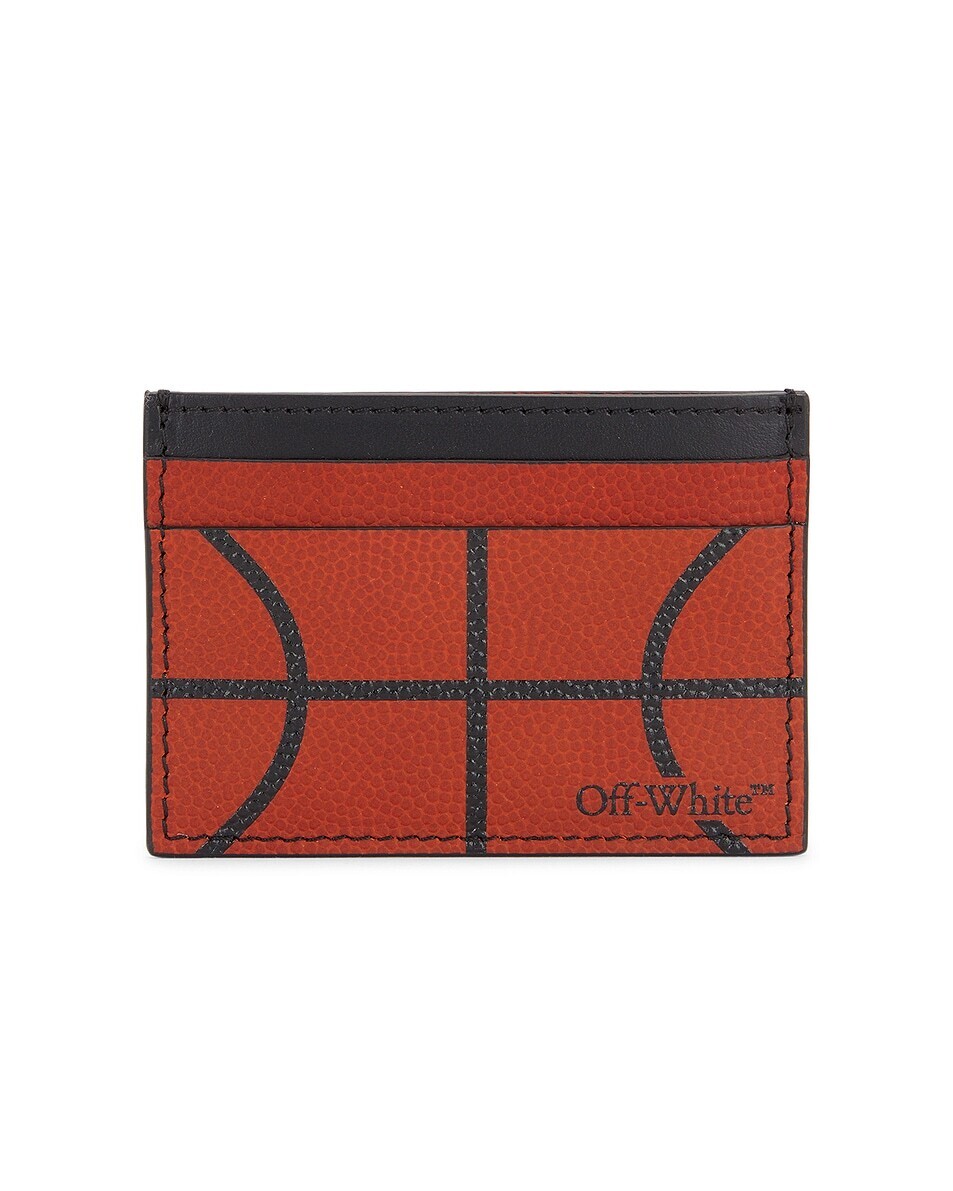 

Чехол для карт «Корзина» Off-White, оранжевый