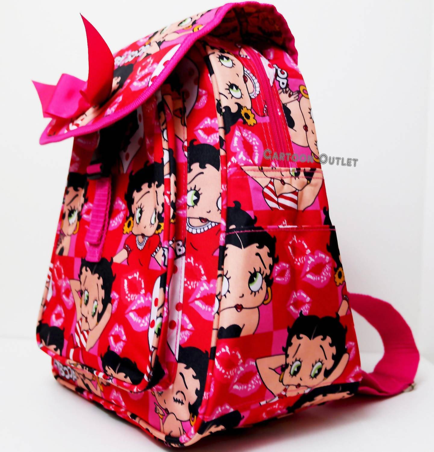 

Розовый женский мини-рюкзак Betty Boop, розовый