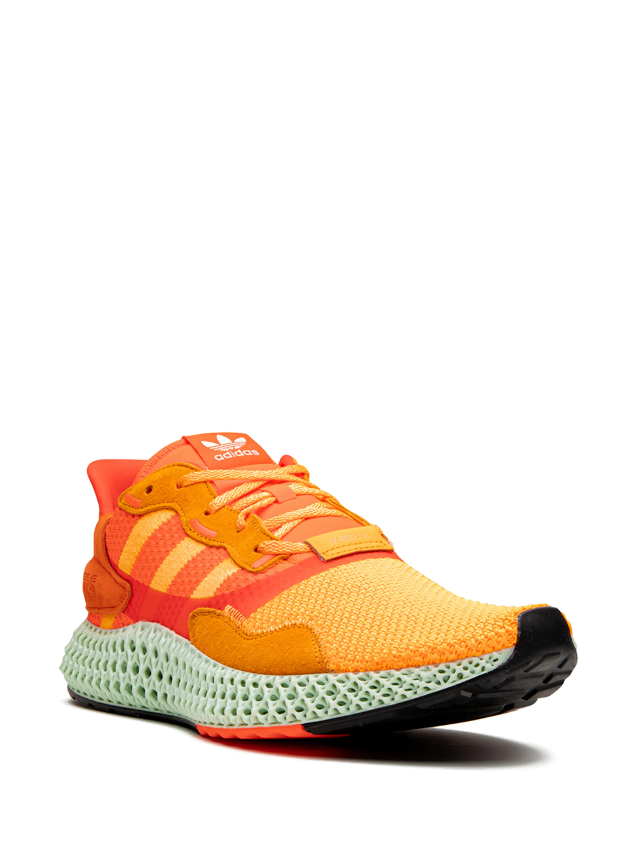 Кроссовки ZX 4000 4D Los Angeles Sunrise Adidas, оранжевый — фото 2