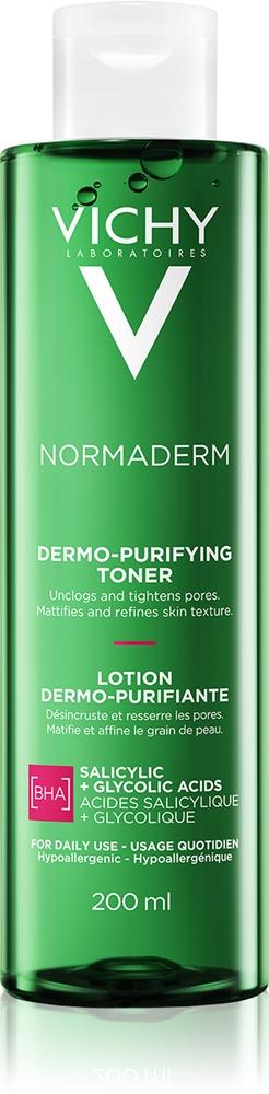 

Normaderm Очищающий тоник для сужения пор Vichy, 200 мл