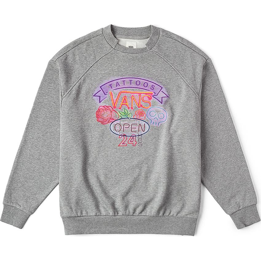 

Серая женская толстовка Vans