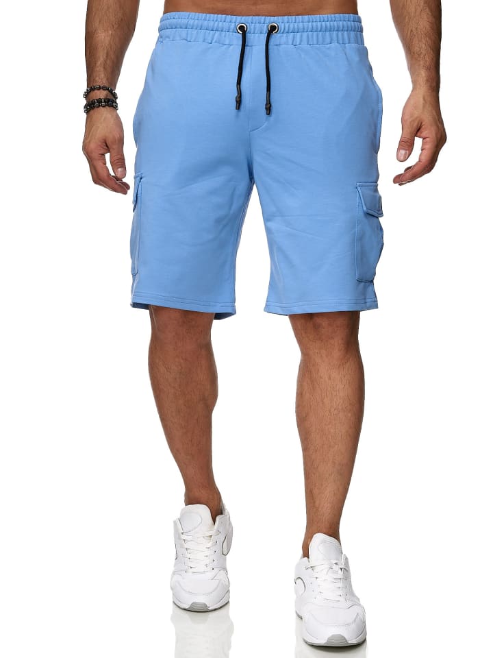 

Брюки для тренировок и бега RESLAD Shorts Cargo Sweathose, светло-синий