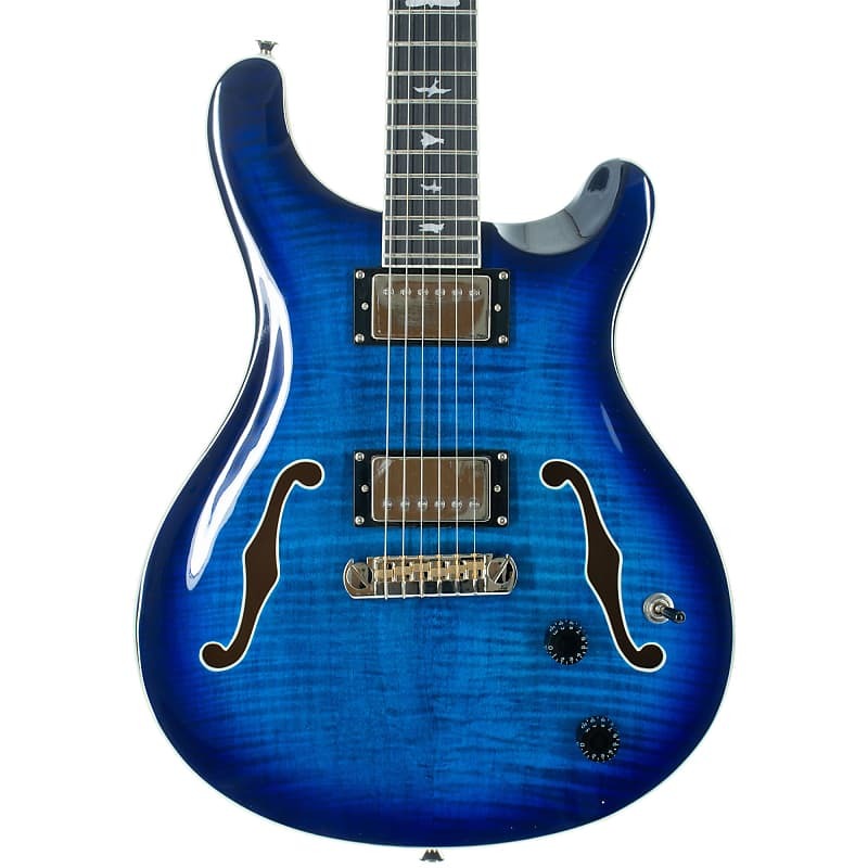 

Электрогитара PRS SE Hollowbody II Electric Guitar, Faded Blue Burst