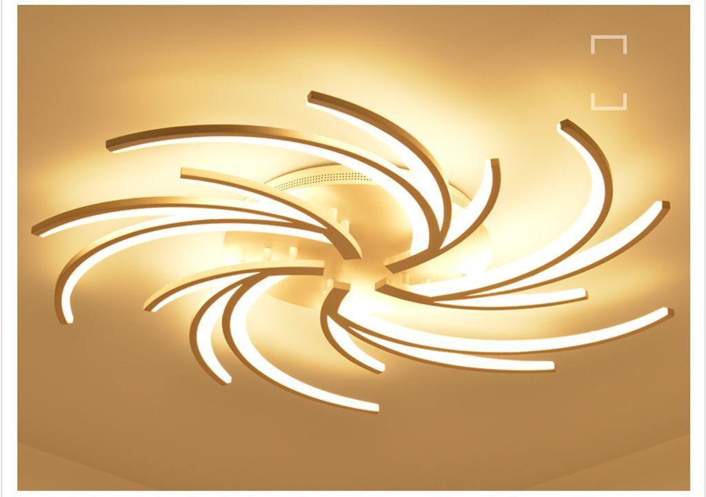 

2042White-5WJ Потолочный светодиодный светильник с дистанционным управлением, регулировка цвета/яркости, акриловый абажур Eurotondisplay