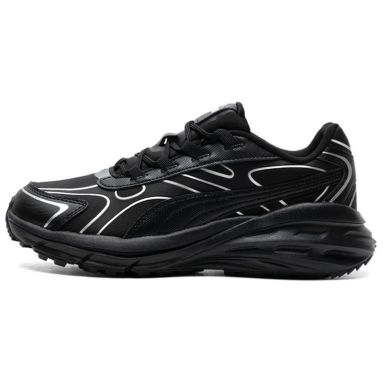 

Кроссовки Puma Hypnotic Lifestyle Shoes Unisex Low-top Black/silver, черный/серебряный