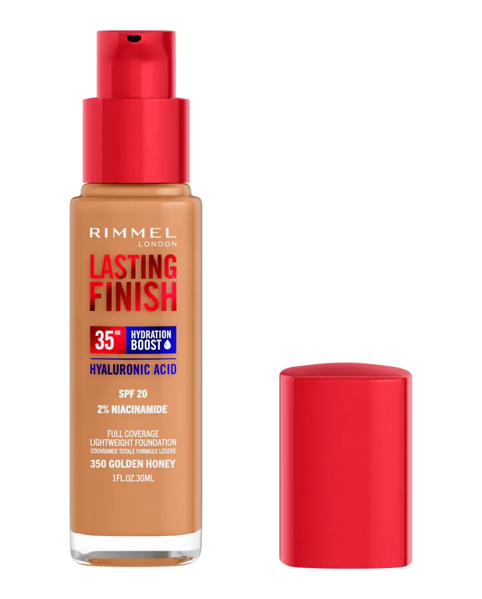 Тональная основа Lasting Finish 35H Rimmel, Honey 350 — фото 2
