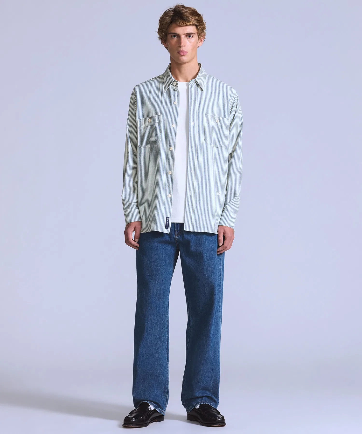Джинсы Levi's BLUETAB™ MARKER LOOSE, цвет Medium Indigo. — фото 2