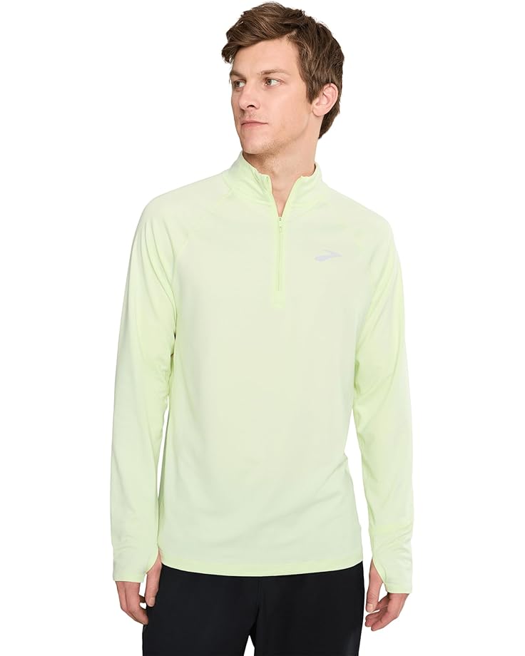 

Мужская футболка Brooks Dash 1/4 Zip 3.0, Luminary, Серый, Мужская футболка Brooks Dash 1/4 Zip 3.0, Luminary