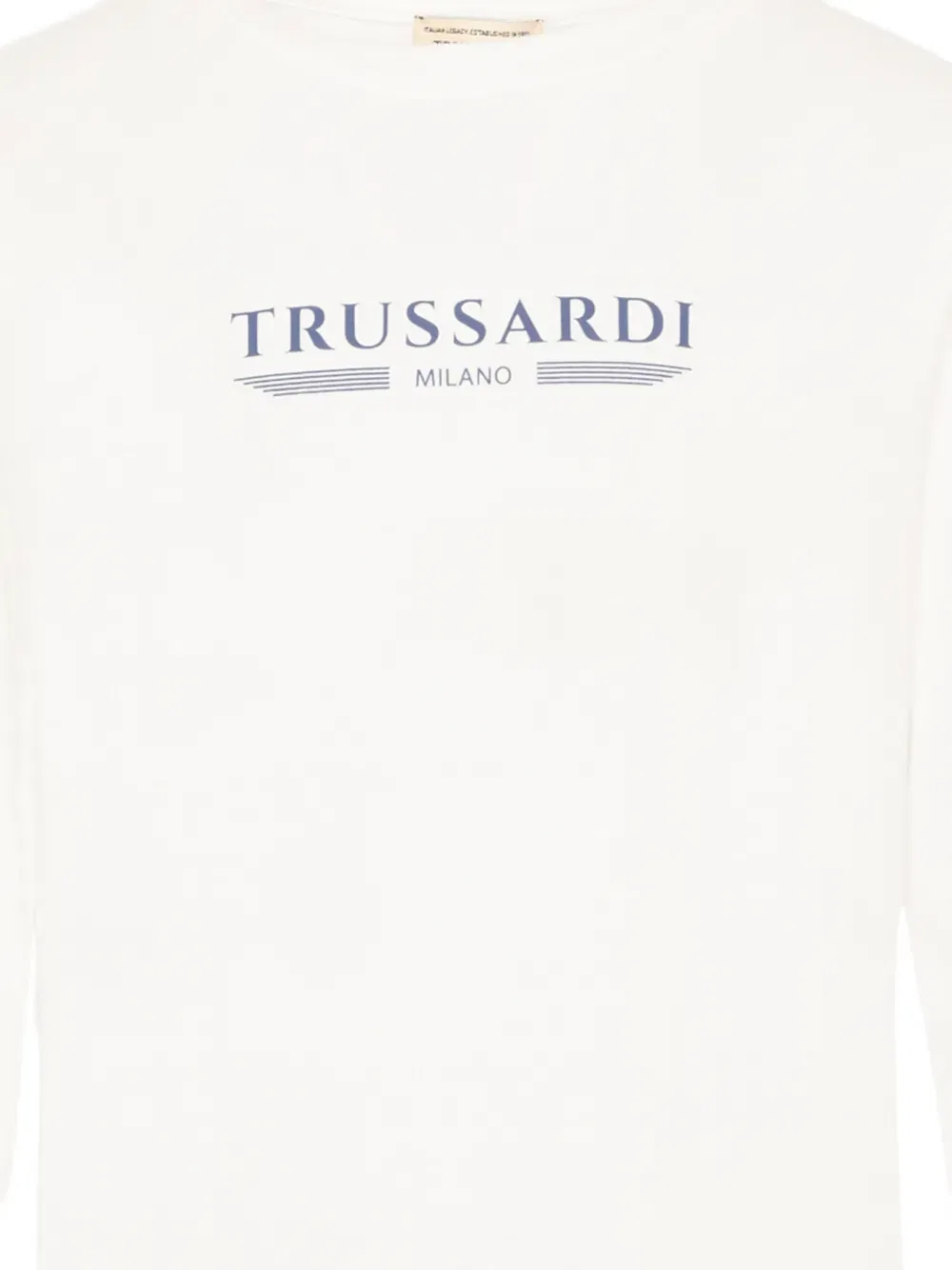 Футболка с длинным рукавом Trussardi Junior, белый — фото 3