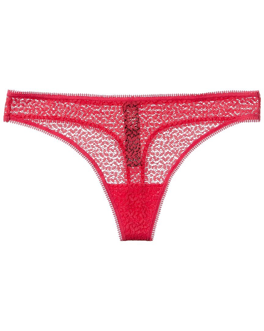 

Кружевные стринги DKNY, розовый