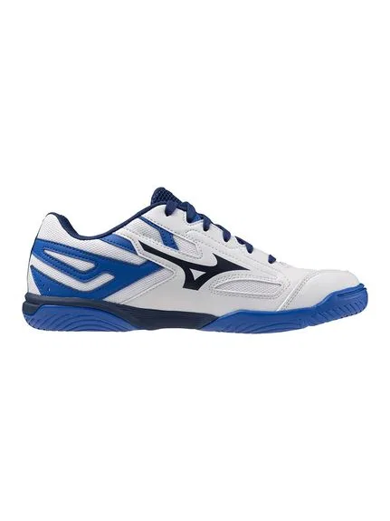 Кроссовки для настольного тенниса «Wave Kaiserburg 8» от Mizuno, White X Navy X Blue — фото 3