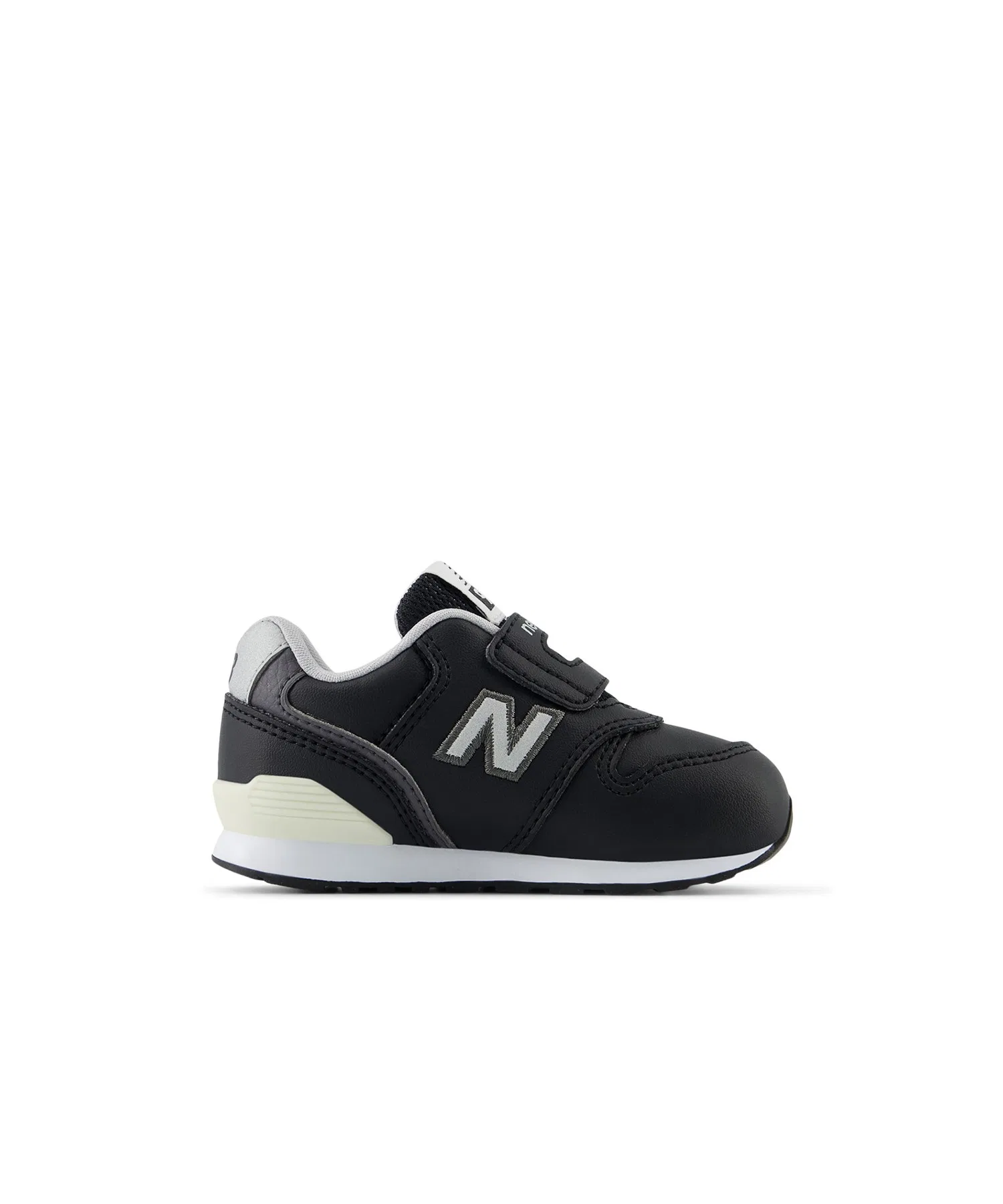 Детские кроссовки New Balance 996 V3 из искусственной кожи бело-чёрные — фото 2