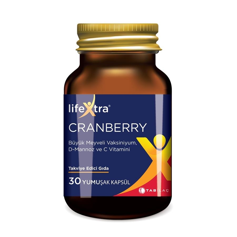 

Lifextra Клюква 30 капсул TAB İLAÇ