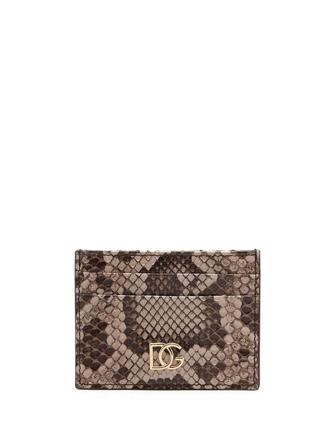 

Dolce & Gabbana картхолдер с логотипом DG, нейтральный цвет