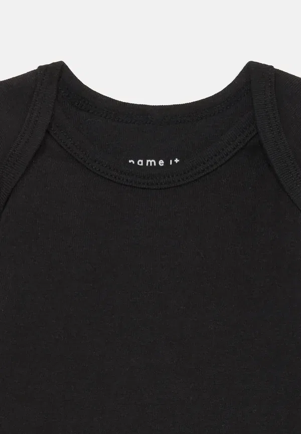 Боди Nbnbody solid 3 pack Name It, черный — фото 4