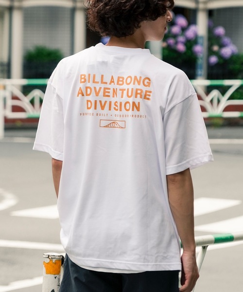 

Мужская футболка с коротким рукавом и принтом на спине Billabong, белый