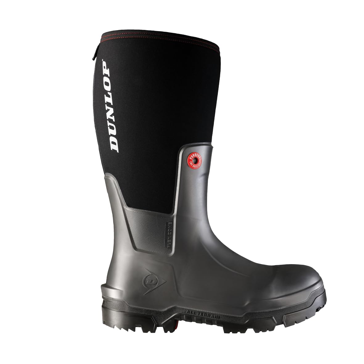 DUNLOP Snugboot Pioneer - ботинки для мужчин и женщин - водонепроницаемые строительные ботинки - теплая изоляция - устойчивые к химическим веществам и скольжению - черные - размеры 5-14 — фото 3