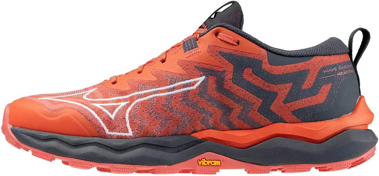 Кроссовки Mizuno Unisex Shoe Wave Daichi WOS Shoes, White Hot Coral White Turbulence