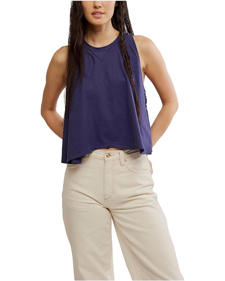 

Футболка Free People We The Free Hialeah Tee, цвет Deep Seas