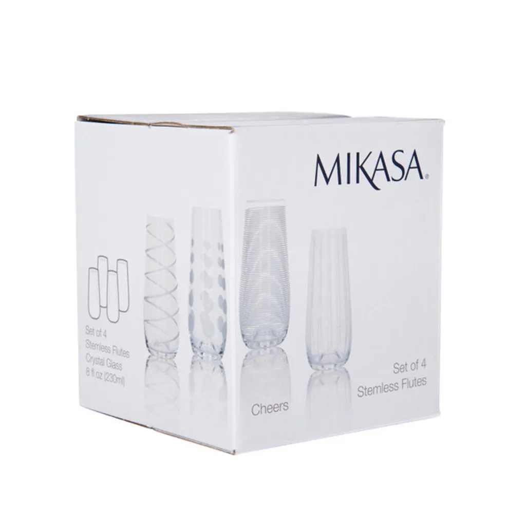 

Бокалы Mikasa, прозрачный