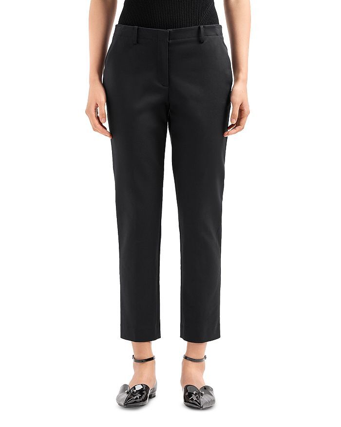 

Укороченные брюки Emporio Armani, синий
