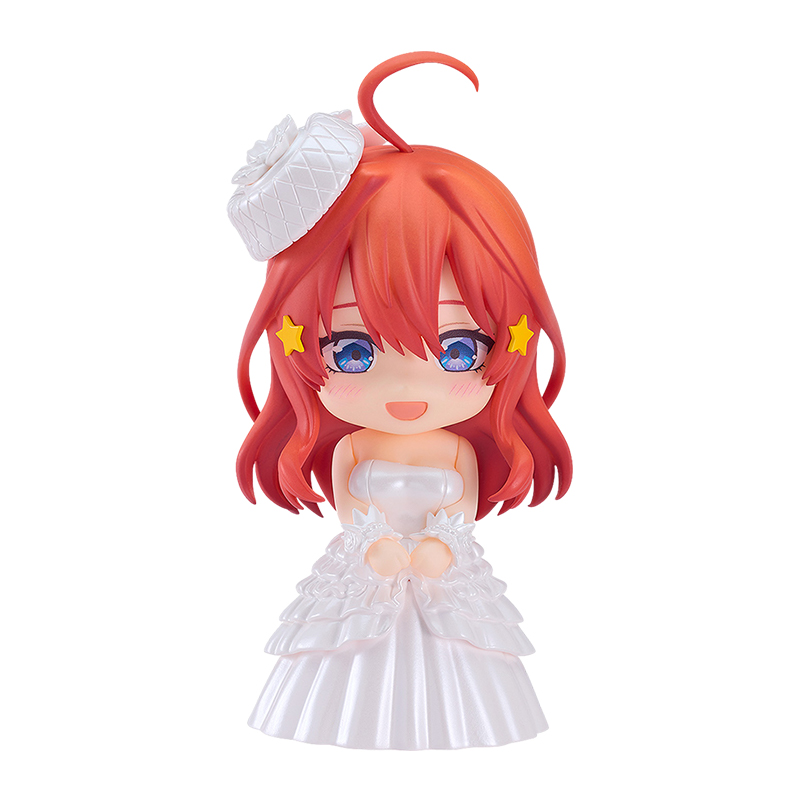 

Фигурка nendoroid itsuki nakano, itsuki nakano, wedding dress ver the quintessential quintuplets, 10 см GOOD SMILE COMPANY, Clay Man Nakano May Wedding Dress Ver