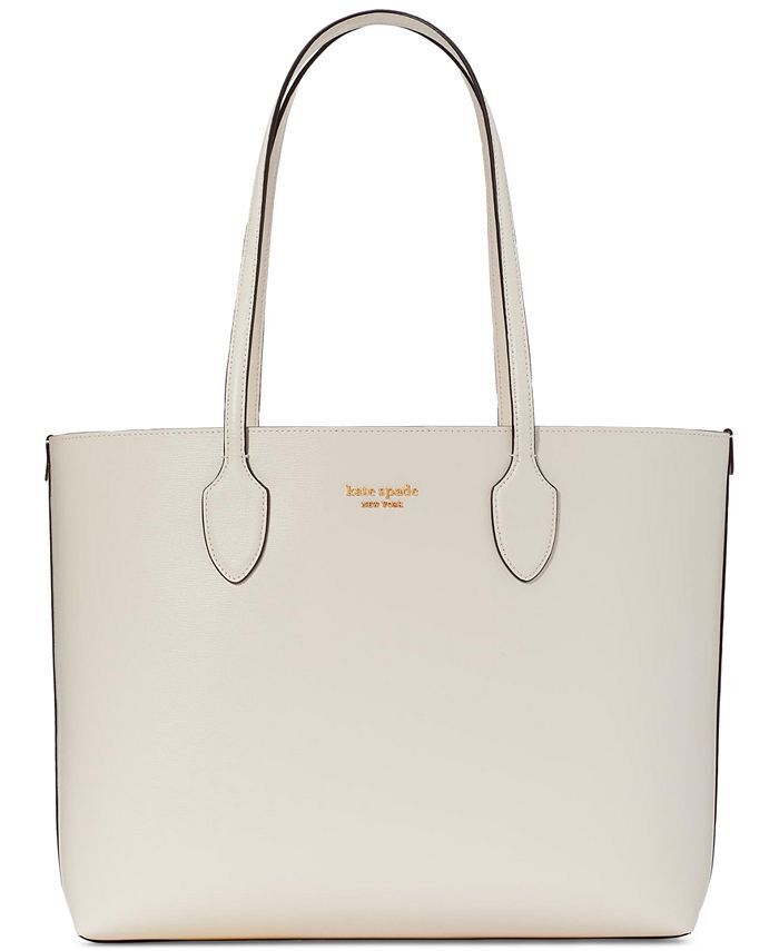 

Большая сумка-тоут Bleecker из сафьяновой кожи kate spade new york, тан/бежевый