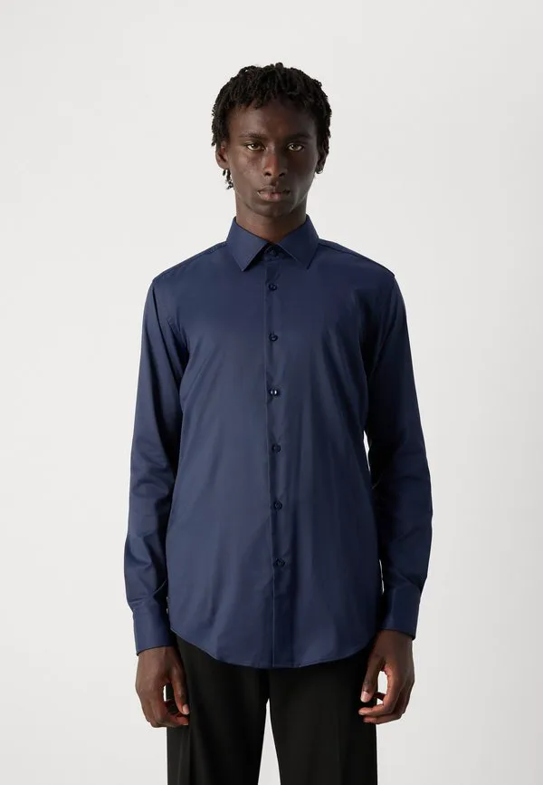 Формальная рубашка хэнка кента Boss, Dark Blue — фото 3