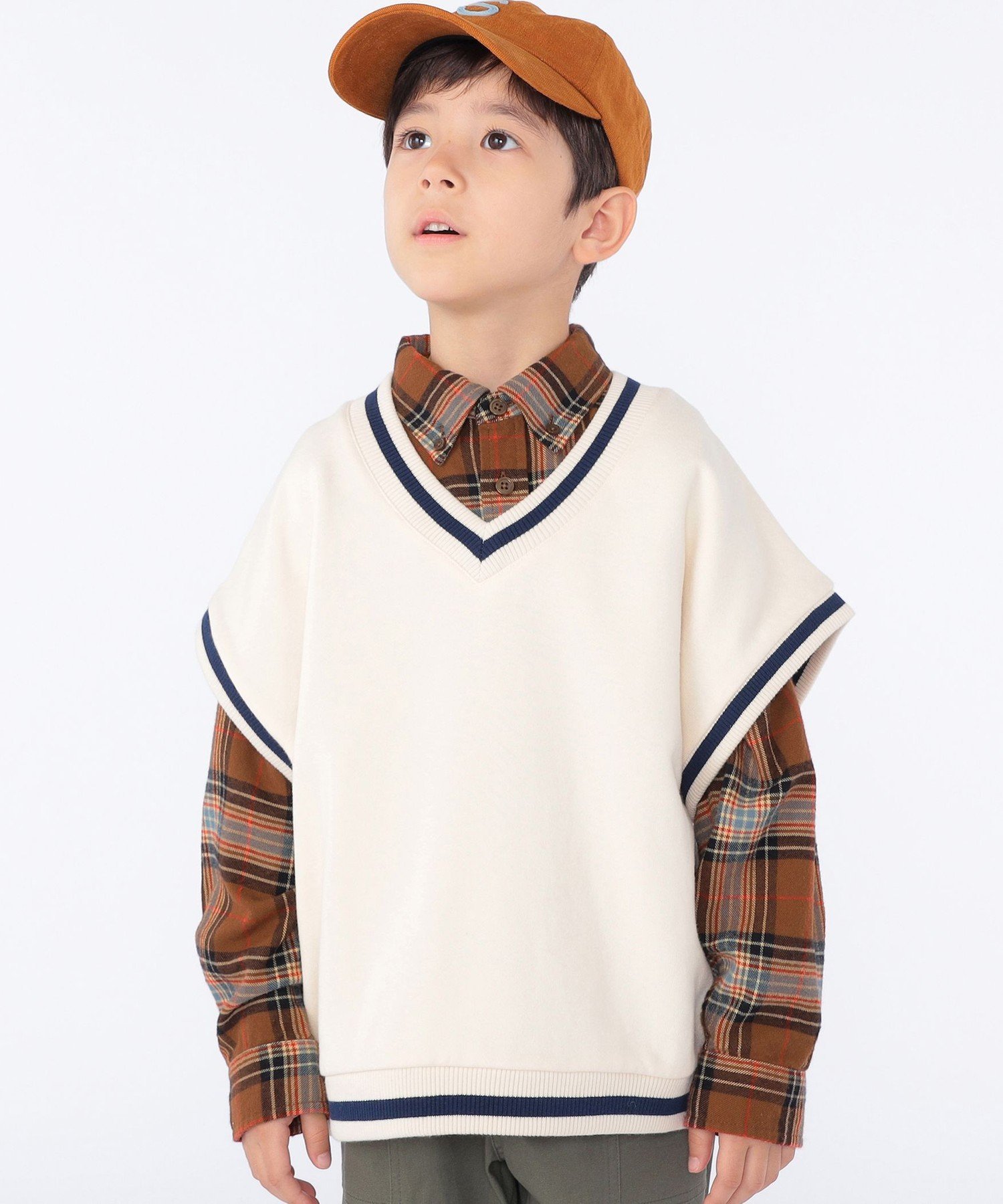 Детская футболка-жилет SHIPS: 100~140 см SHIPS KIDS, Off white