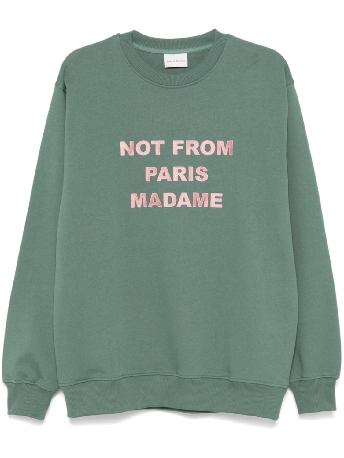 

Drôle De Monsieur слоган Le Sweatshirt, зеленый