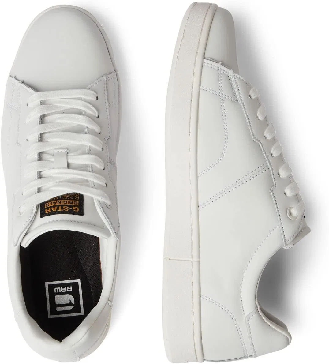 Кроссовки G-Star Herren 2142 002509 Cadet LeaSneakers, White — фото 2