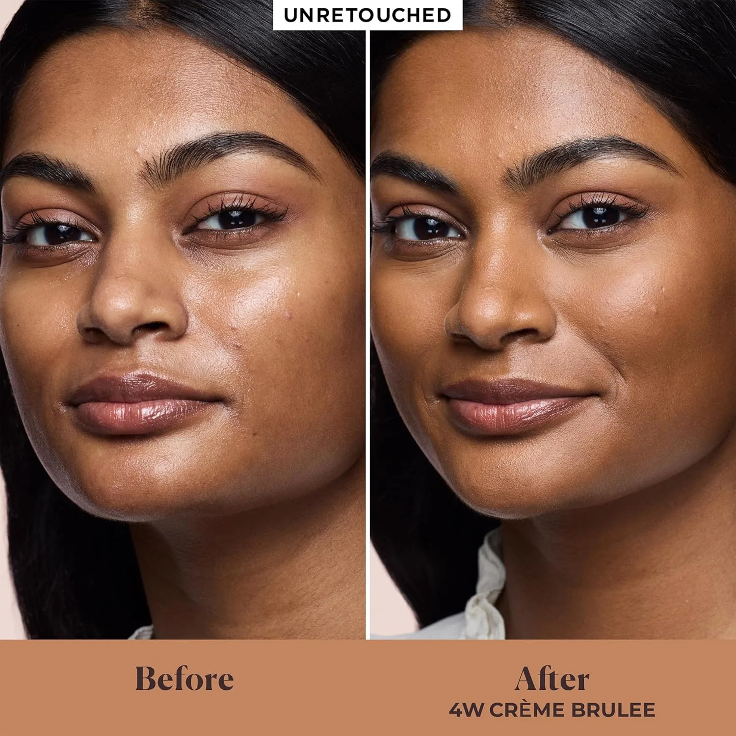 Laura Mercier Real Flawless Feather Matte Powder Foundation, полупрозрачное и среднее покрытие, стойкость 16 часов, контроль увлажнения и блеска, компактная пудра, с гиалуроновой кислотой, 4W Crème Brûlée - Medium with warm undertones — фото 3