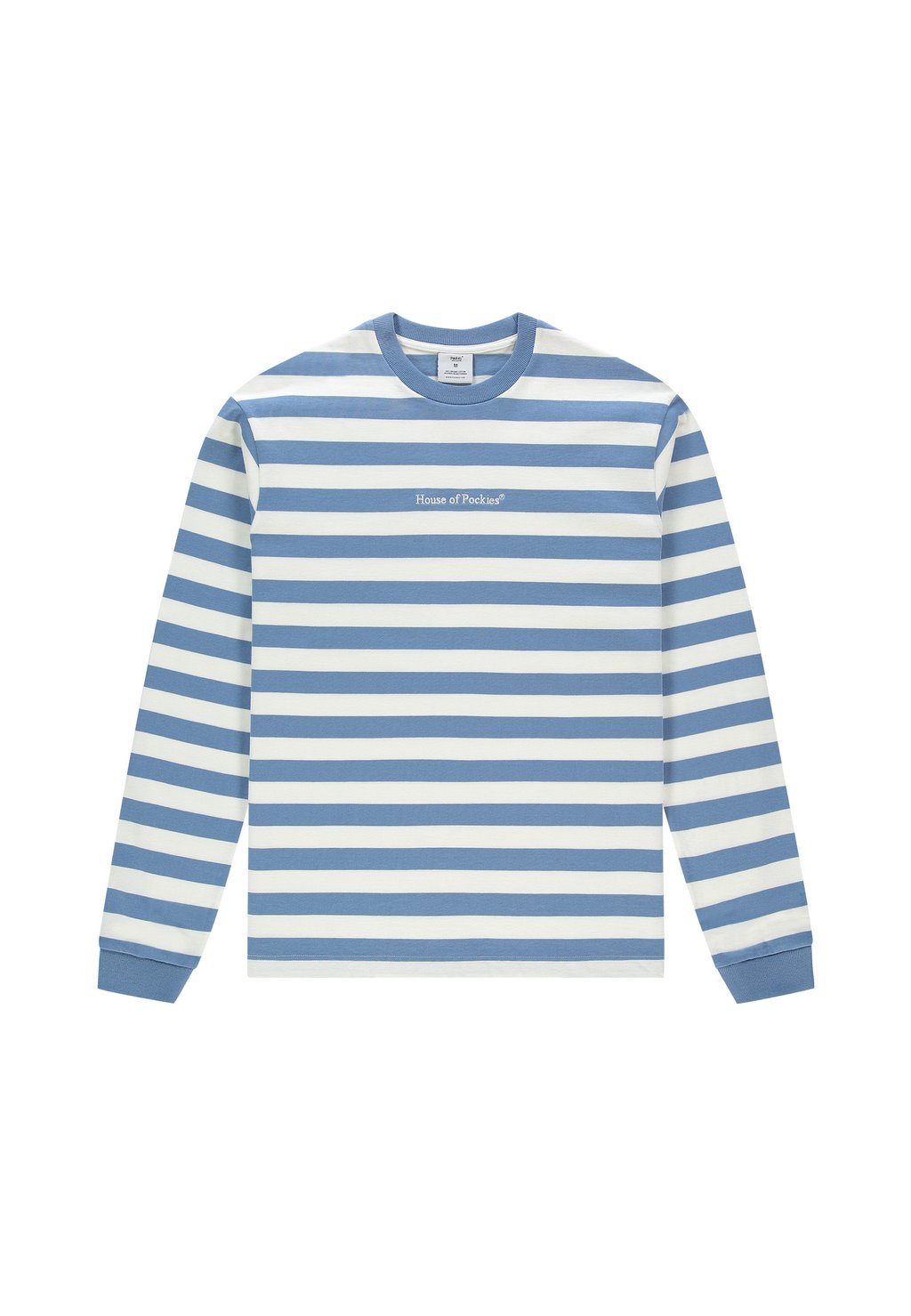 

Топ с длинными рукавами STRIPED Pockies, синий