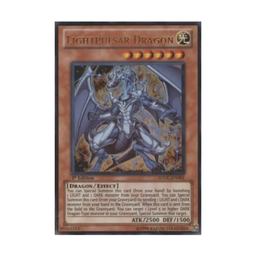 

CCG Светопульсарный дракон (очень редкий), Yu-Gi-Oh - Structure Deck - Dragons Collide - Singles